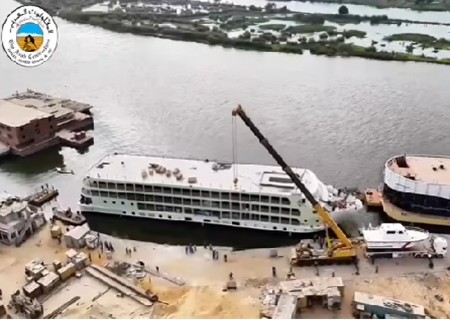 The Manufacturing Sector of Arab Contractors, through Maasara Shipyard, has successfully completed ...
