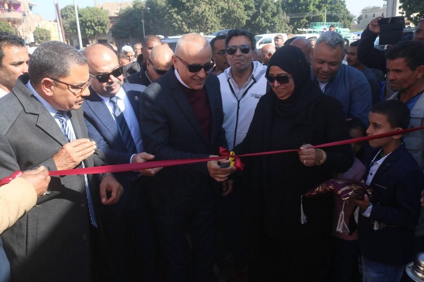 Luxor Governor inaugurates Al Raziqat Qibli Subsidiary Wastewater Pumping Station as part of "Decent Life" Initiative