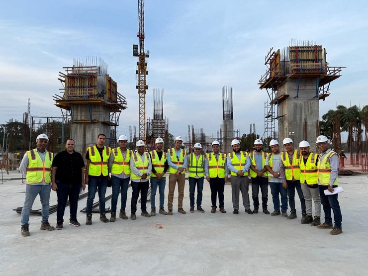 Inspection visit to Dar Al Hedaya Mosque project in Accra