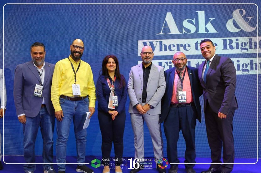Arab Contractors participated in the 16th Egypt CSR & Sustainability Forum in Alamein