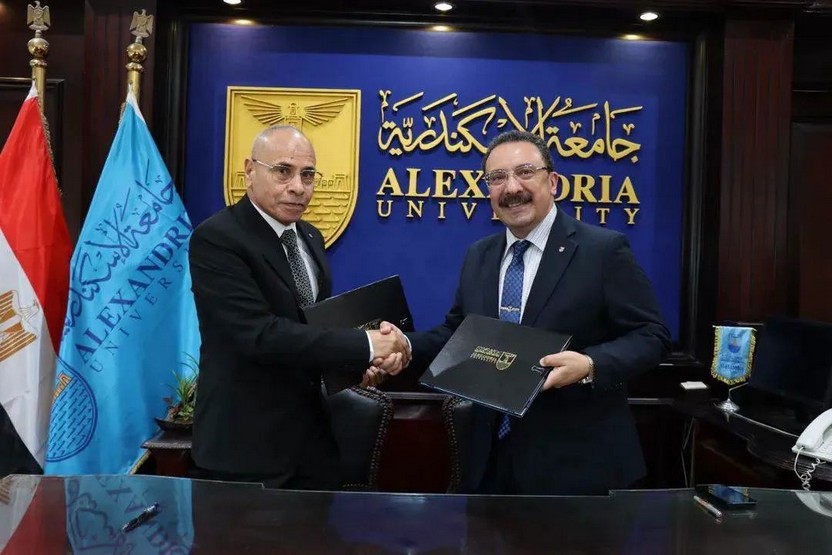 Arab Contractors and Alexandria University sign an addendum to complete the construction of the university’s branch in Chad