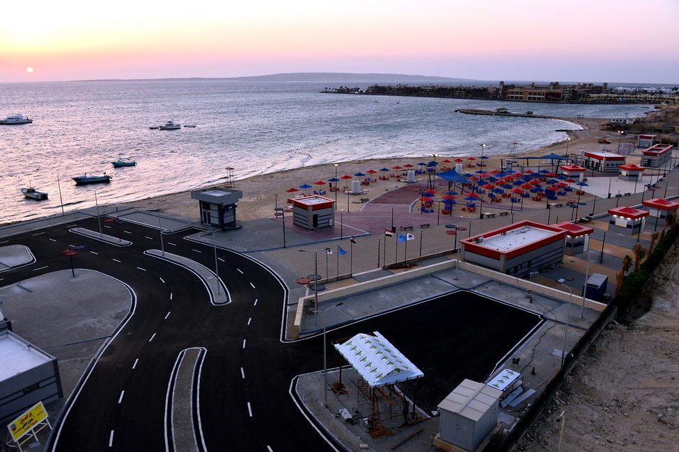Recreational Area at Hurghada (Beach no. 4) 