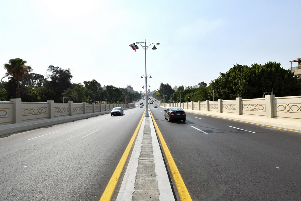El Merghany Bridge at the intersection of Al Orouba