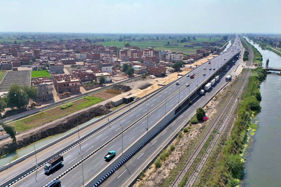 Ganbaway Bridge in Beheira