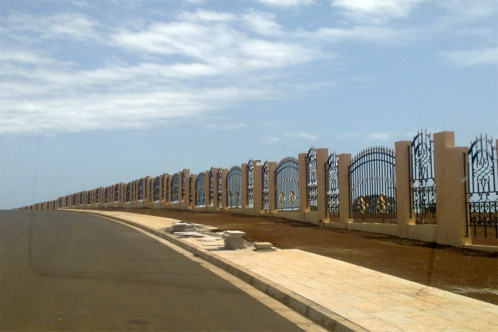 Presidential Zone: Perimeter fencing and infrastructure - Equatorial Guinea