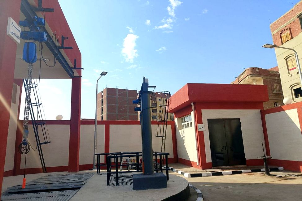 Shatt Garibah Wastewater Treatment Station - Damietta - Egypt